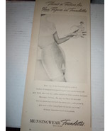 Vintage Munsingwear Foundettes Pantie Girdle Print Magazine Advertisemen... - €4,26 EUR