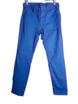 NYDJ Alina Bright Blue Legging Stretch Jeans Lift Tuck Tech Women Size 10 - $19.79