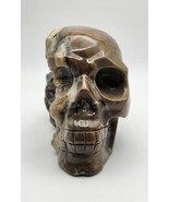 Volcano Agate Skull, Hand Carved Skull, Protection, Wisdom, Meditation G... - £109.53 GBP