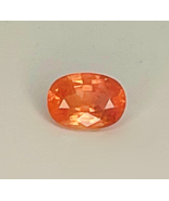 1.08 RARE UNHEATED Orange Sapphire Oval Orange Sapphire GEM Report MaKE ... - $3,433.15 CAD