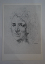 Art Print  &quot;Portrait of Manik&quot; by Ervand Kochar 1953 - $29.60