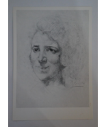 Art Print  &quot;Portrait of Manik&quot; by Ervand Kochar 1953 - $562.60 MXN
