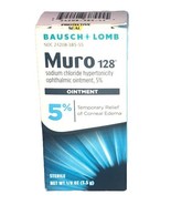 1-Bausch &amp; Lomb MURO 128 Ointment 5% 1/8 Oz-Brand New-SHIPS N 24 HOURS - €31,49 EUR