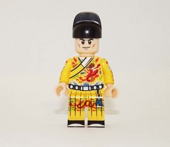 YY Minifigure Building Custom Chinese Emperor Yellow Dragon Doctor Fu Manchu  - £5.12 GBP