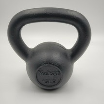 Yes4All 15LB Black Cast iron Kettlebell  New - $49.99