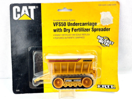 Vintage 1995 Ertl CAT VFS50 Undercarriage with Dry Fertilizer Spreader Simonsen - £26.10 GBP