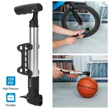 Portable Mini Bicycle Bike Air Pump Cycling Sport Ball Basketball Tire Inflator - £18.22 GBP