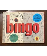 TRANSOGRAM FAMILY GAMES - VINTAGE BINGO GAME - £7.64 GBP