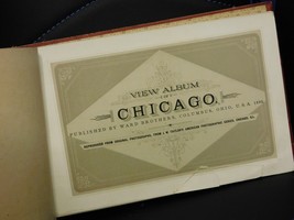 1892 View Album of Chicago, 1893 Columbian Exhibition, all pics - £6.36 GBP