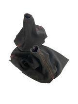 For Chevy Corvette C6 Suede Shift Boot Cover, Red Stitch (2005-2013) - $67.00