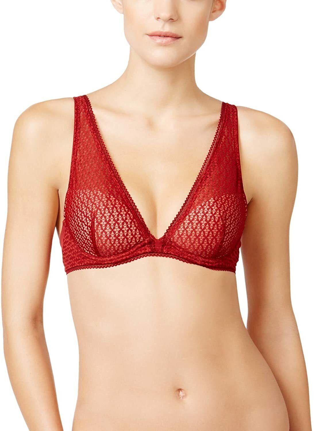 Primary image for Heidi Klum Sundried Tomato Cafe Cream Roman Crush Contour Plunge Bra