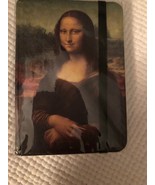 Mona Lisa Notebook Cover Elastic Band Closure Diary Lined 5 X 7 - $20.29 CAD