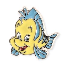 Little Mermaid Disney Tiny Pin: Flounder Smiling - £10.31 GBP