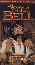 Alexander Graham Bell Animated Hero Classics(Vhs 1995)TESTED-RARE VINTAGE-SHIP24 - £7.82 GBP