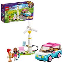 LEGO Friends Olivia&#39;s Electric Car Toy 41443 Vehicle for Girls, Boys and... - £20.47 GBP