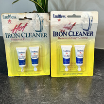 Faultless Hot Iron Cleaner Removes Melted Fusibles Make Iron Glide NEW 2 PK - $9.99