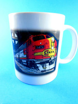 Santa Fe Train Engine Coffee Tea Mug  by Orca Coatings excellent condition - $8.70
