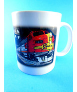 Santa Fe Train Engine Coffee Tea Mug  by Orca Coatings excellent condition - $11.79 CAD