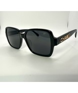 New Authentic CHANEL Sunglasses  CH5408-A C.622/S4 Black With Gold Logo - $269.99
