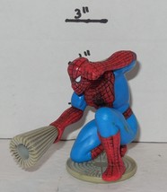Marvel Comics Spider Man 2.5&quot; PVC Figure Cake Topper - £7.55 GBP