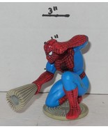 Marvel Comics Spider Man 2.5&quot; PVC Figure Cake Topper - £7.60 GBP