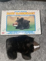 Battery Operated Baby Razorback Toy See Pictures - £18.51 GBP