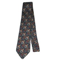 Abstract Neck Tie by Pierre Cardin Men&#39;s  Black, Gray, Red, Yellow &amp; Cream  - $451.98 MXN