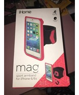 iHome Mag Sport Armband for iPhone 6 / 6s Magnetic Attachment Running Pi... - £8.52 GBP