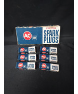 NOS AC GM Fire Ring 46N Spark Plugs 5612630 Box of 6 with washers - €16,05 EUR