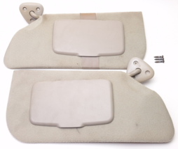1995-2005 Chevrolet Cavalier Sunfire Sun Visor Pair Set Left Right Mirro... - $64.32