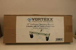 Vortexx Pressure Washers 12&quot; 3 Nozzle Surface Cleaning Broom 4000 PSI SD... - $97.97