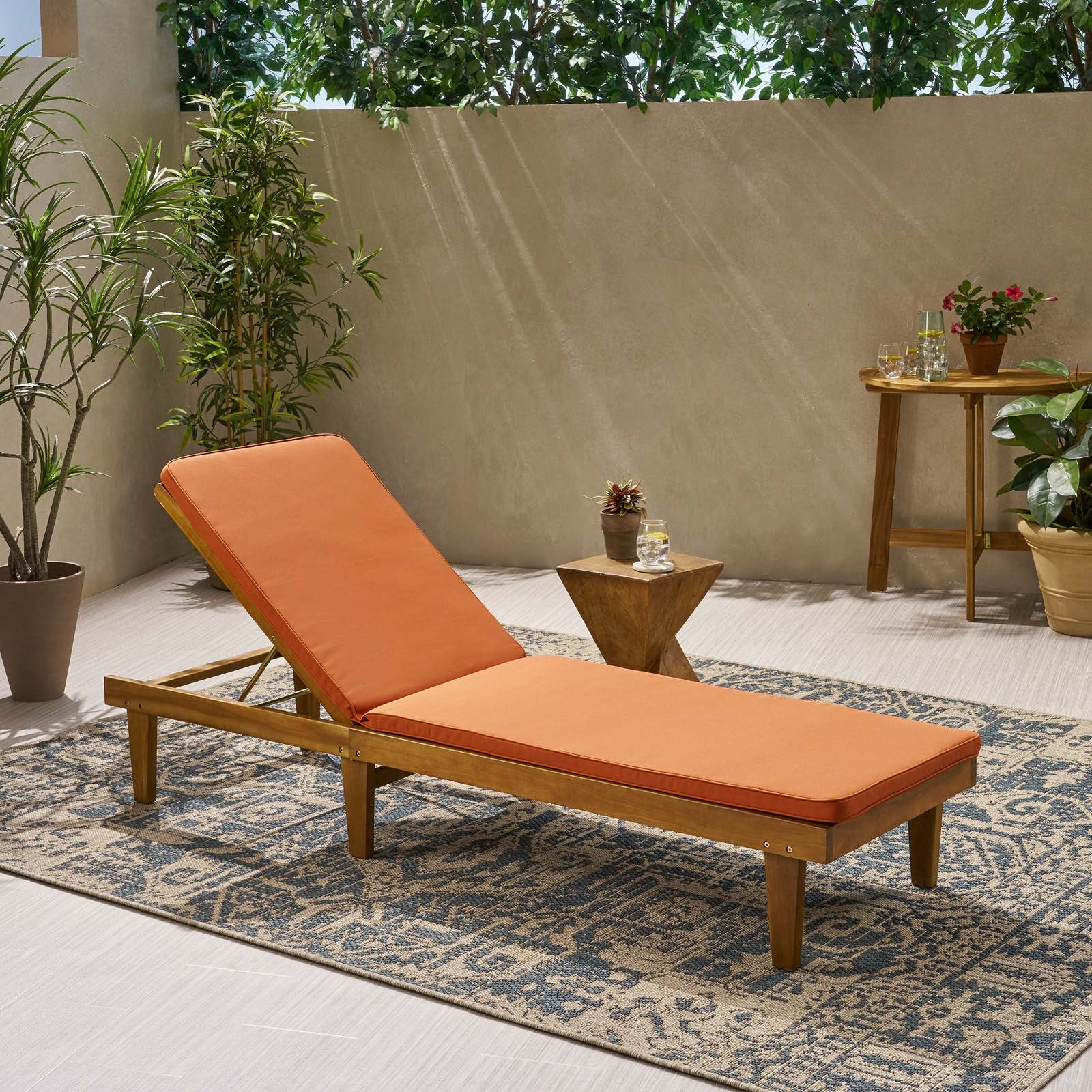 Nadine Chaise Lounge Cushion: Outdoor Comfort &amp; Style - $105.99