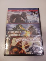 King Kong Triple Feature DVD Brand New Factory Sealed - £3.12 GBP
