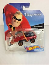 NEW ~2018 Disney Pixar Hot Wheels ~ Mr. Incredible Collectible Character Car. - £4.66 GBP
