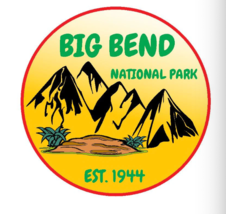 12&quot; big bend national park est 1944 bumper sticker decal usa made - £23.96 GBP