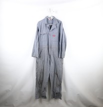 Vintage 70s Dickies Mens 40 Short Spell Out Herringbone Chambray Coveral... - $1,875.55 MXN