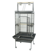 Parrot Pet Supplies Top Canary Parakeet 68&quot; Bird Cage W/Perch Stand Play Large - £159.10 GBP