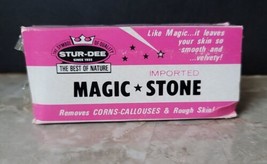 Stur-Dee Vintage Magic Stone Corns-Callous &amp; Rough Skin Remover, Brand New, 1932 - £7.79 GBP
