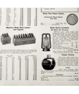 1922 Lantern Torch Steel Letters Advertisement NT Bushnell Tool Catalogu... - $34.26 CAD