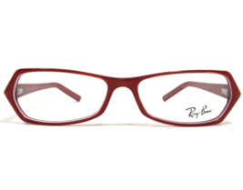 Ray-Ban Eyeglasses Frames RB5117 2216 Red Clear Purple Rectangular 51-14... - £40.24 GBP