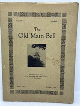 1925 The Old Main Bell Penn State College Pi Delta Epsilon Vol 1, #1 Magazine - £29.72 GBP