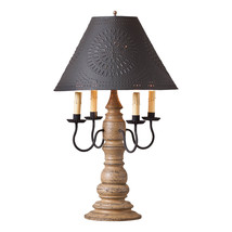 Bradford Lamp in Americana Pearwood with Shade - £395.24 GBP