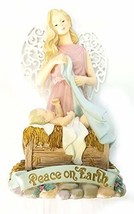 Angel with Baby Jesus Figurine 7.5 inches - $24.75