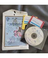 Sue Box Creations Machine Embroidery Design CD Enchanted Fairy Tales 2001 - £29.80 GBP