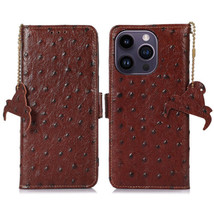 Genuine Leather wallet Flip back Case for iPhone 15 Pro Max ultra  14 13 pro max - £153.93 GBP
