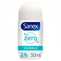 Sanex Zero % Invisible antiperspirant roll-on FREE SHIPPING - £8.16 GBP