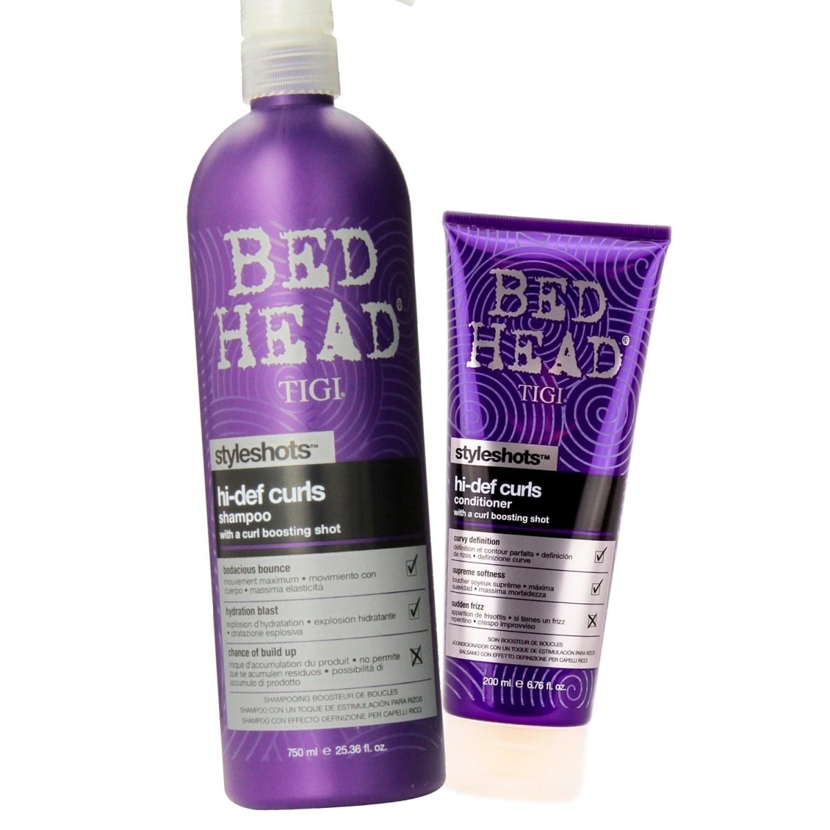 Tigi Bed Head Styleshots Hi-Def Curls Shampoo and Conditioner DUO - $23.75