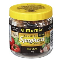 2 Jars El Ma Mia Spaghetti Meat Sauce Regular Seasoning 110g Each -Free ... - £23.20 GBP