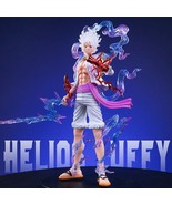 Anime One Piece Luffy GEAR 5 Nika Sun God Action Figure Collection Statu... - £29.47 GBP