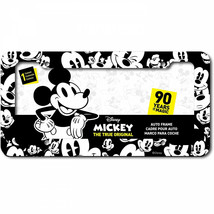 Disney Mickey Mouse Faces License Plate Frame Multi-Color - £10.99 GBP